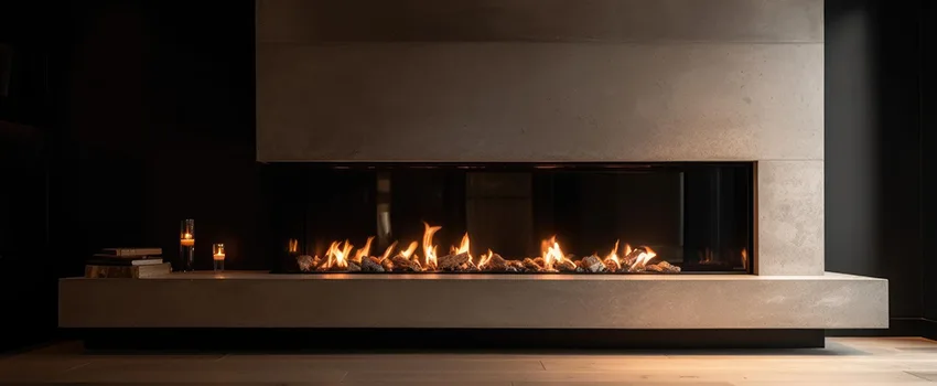Gas Fireplace Ember Bed Design Services in West Sacramento, California