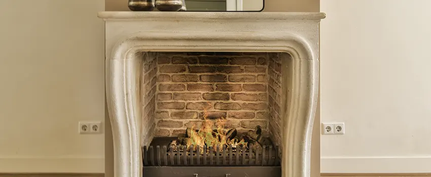 Vintage-style Fireplace Redesign in West Sacramento, California