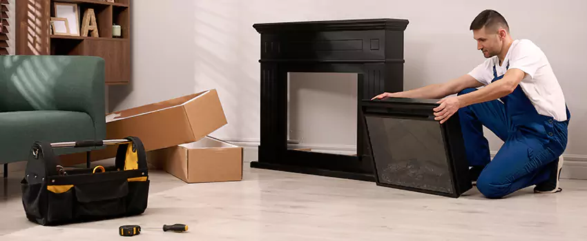 Old Rusted Metal Fireplace Repair And Replacement in West Sacramento, CA
